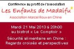 Conférence à Shanghai – Mardi 21 Mai 2013